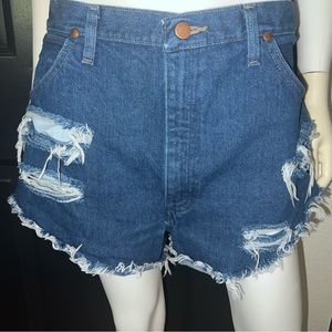 Wrangler jean shorts